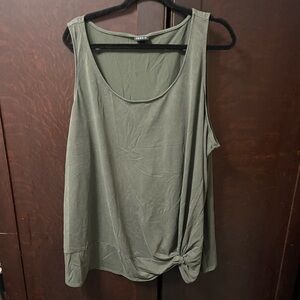 Torrid Cupro Knot Front Tank size 5